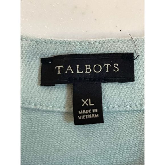 Talbots XL bundle lot blouse and 1/4 zip sweatshirt - Picture 9 of 16